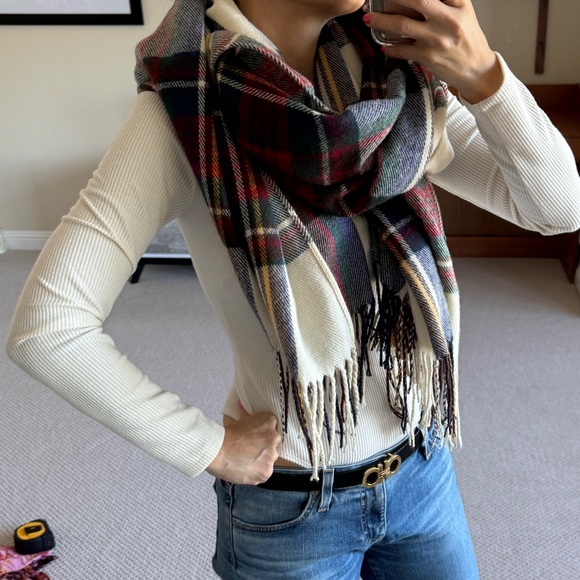 Soft Oversized blanket scarf - Picture 1 of 8